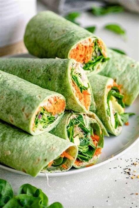 Vegetarian Wraps Artofit