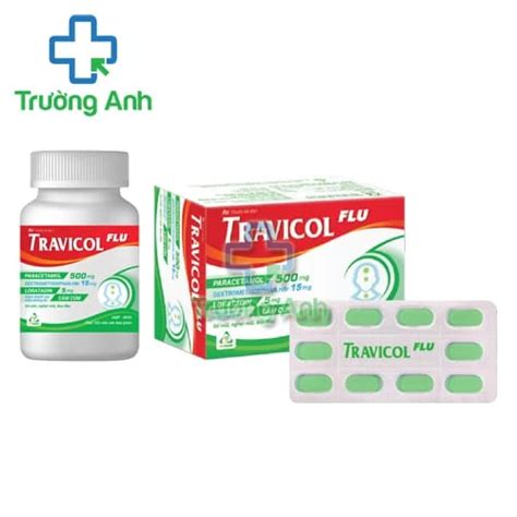 Travicol Flu TV Pharm 100 viên Thuốc điều trị cảm cúm