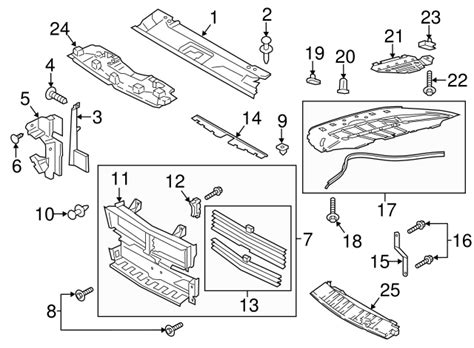 Shutter Assembly Radiator Control JR3Z 8475 F NewAutoParts