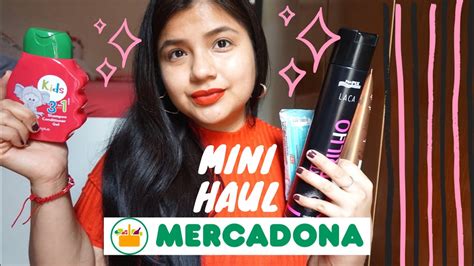 Mini Haul De Mercadona Youtube