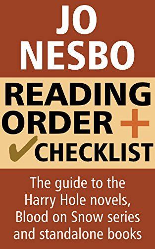 Jo Nesbo Reading Order and Checklist: The guide to the Harry Hole ...