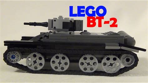 Lego Bt 2 БТ 2 Lego Tank Moc Reuploaded Youtube