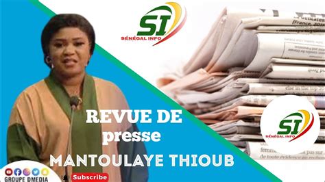 Revue De Presse Zik Fm En Wolof Du Mercredi Mai Avec Mantoulaye