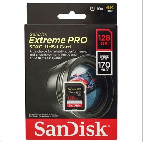 Jual Sandisk Extreme PRO 170MB/s 128GB - Batamkamera.com