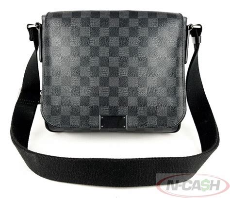 Louis Vuitton District Damier Graphite PM Messenger Bag N Cash