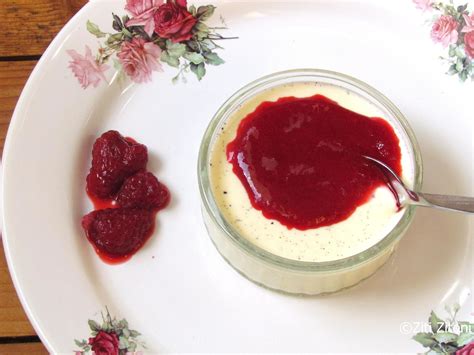 Recept Panna Cotta Met Frambozencoulis