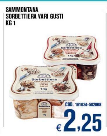 Sorbettiera Vari Gusti Sammontana Offerta Di Adhoc