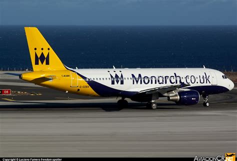 G Ozbx Monarch Airlines Airbus A Aviacioncr Net