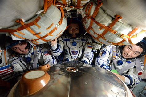 Three Astronauts Return To Earth Three Others To Head To Space Newsweek