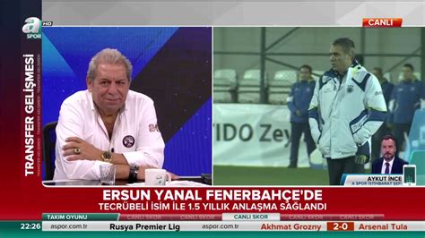 Ersun Yanal Fenerbahçede Youtube