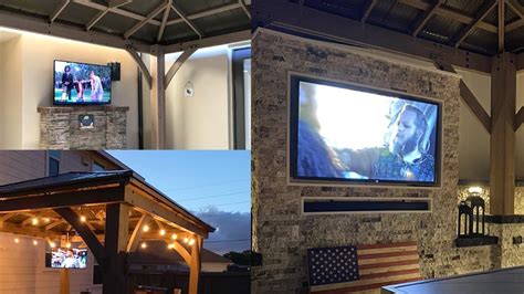 Check Out These Incredible Outdoor Tv Setups Youtube