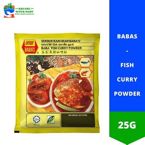 Babas Fish Curry Powder G Shopee Malaysia