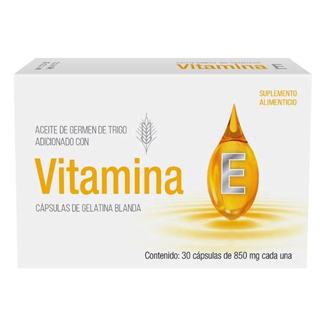 7503008344617 Vitamina E X 30 Capsulas