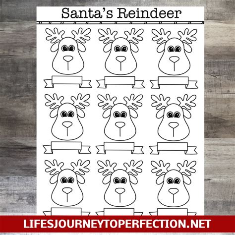 Santa Reindeer Rudolph Santa Reindeer Cute Christmas Coloring Pages A