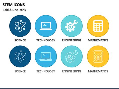 Stem Icons Powerpoint Template Ppt Slides