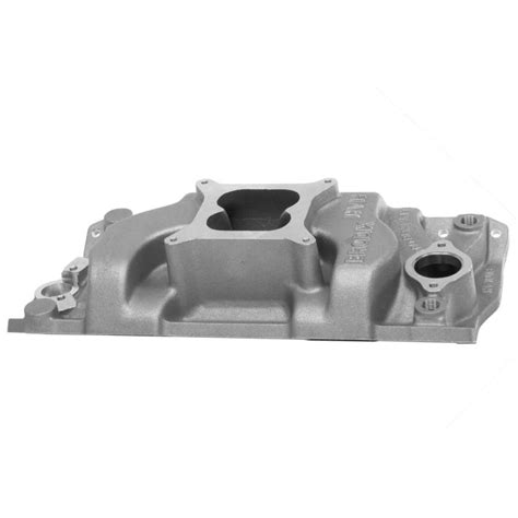 Brodix Hv1016 Small Block Chevy Aluminum Intake Manifold Satin Finish