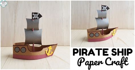 Pirate Ship Craft Printable