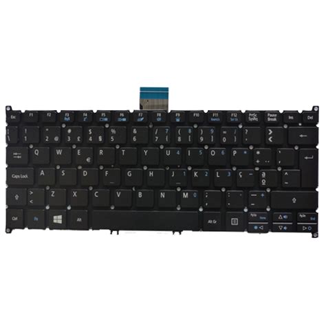 Teclado Acer Aspire V V E Preto Pt Pt Mediatronik