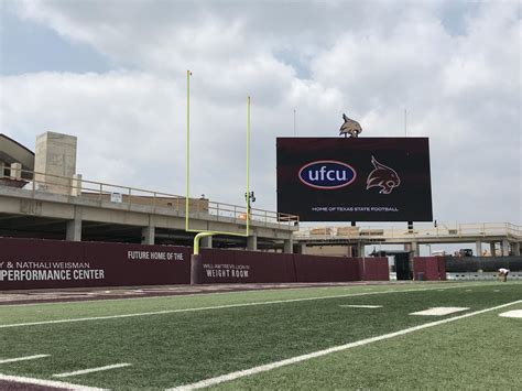 Bobcat Stadium Renamed Ufcu Stadium After New Sponsorship San Marcos