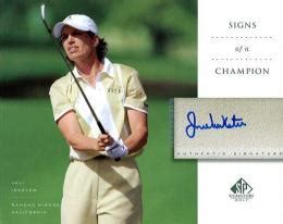 ミントモール MINT 立川店 Upper Deck SP Signature Golf Juli Inkster Signs of