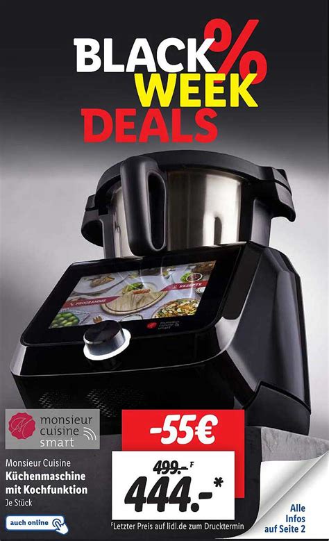 Monsieur Cuisine K Chenmaschine Mit Kochfunktion Angebot Bei Lidl