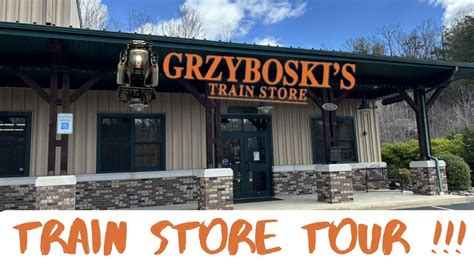 Grzyboski S Train Store TOUR YouTube