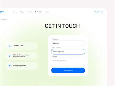 contact  page ui design  locgfx  dribbble