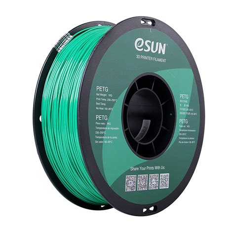 Best PETG Filament 2022 3D Printer PETG Materials ESUN3D