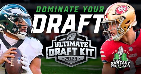 Ultimate Fantasy Football Draft Kit Fantasy Footballers Podcast