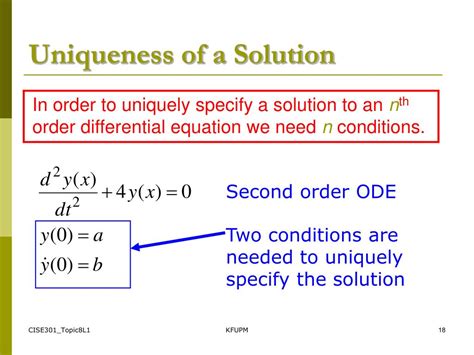 Ppt Se Numerical Methods Topic Ordinary Differential Equations