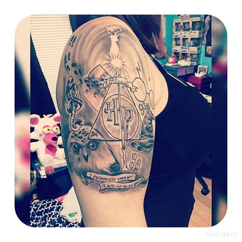 Share Feminine Harry Potter Sleeve Tattoo Best In Cdgdbentre