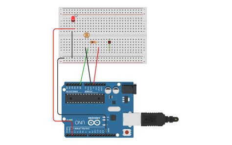 Circuit design Photoresistor_LED-Digital | Tinkercad