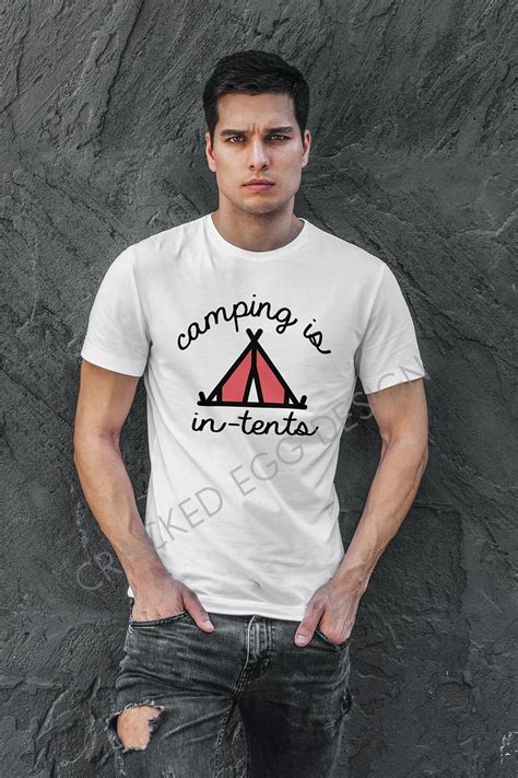 Camping Is In Tents Funny Intense Camp Humor Tent Etsy UK