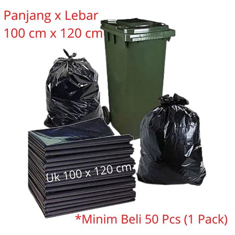 Jual Kantong Sampah Trashbag Hitam X Cm Isi Pcs Kresek Limbah