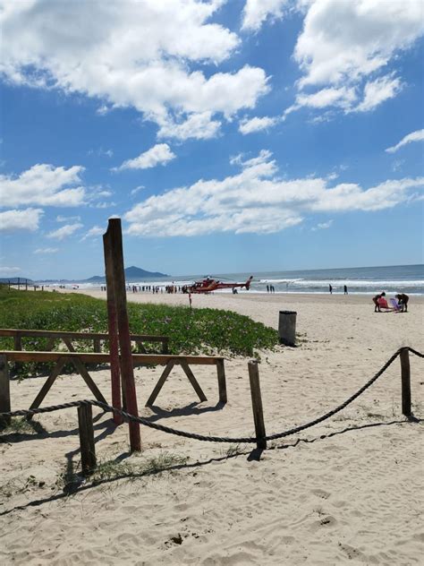 Homem morre após se afogar na Praia Central de Navegantes