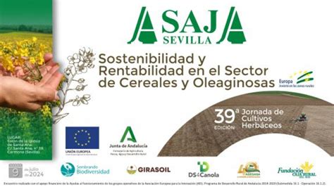 39ª Jornadas De Cultivos Herbáceos Sostenibilidad Y Rentabilidad En