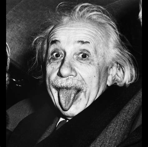 Albert Einstein tongue out Blank Template - Imgflip