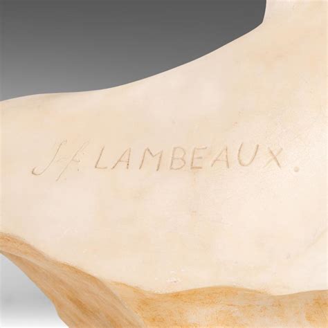 Lot Jef Lambeaux The Bust Of A Nude Flora Carrara