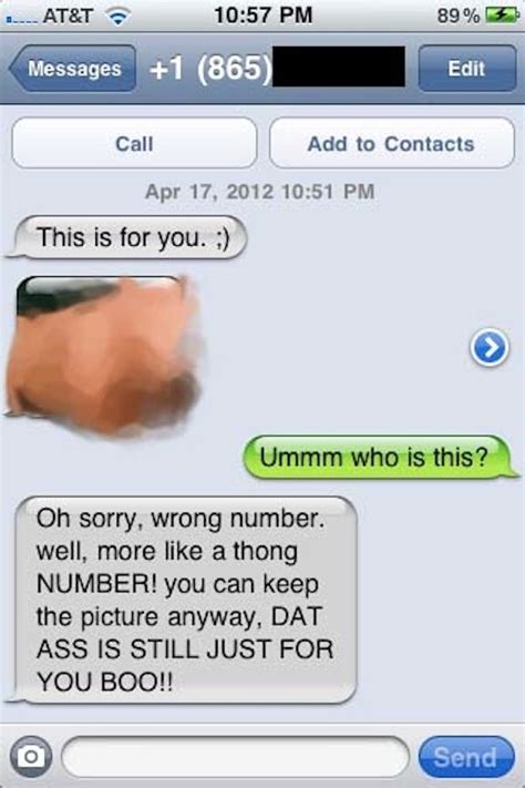 The Picture Of Your Butt Approach What Wrong Number Funny Wrong