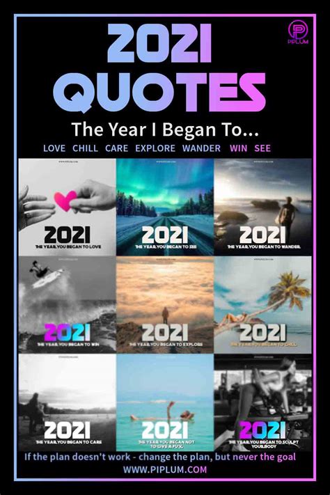 The Year I Began To... Motivational 2021 Quotes.