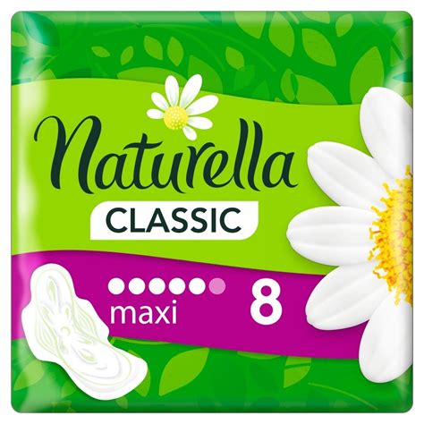 Naturella Classic Maxi Camomile Podpaski ze skrzydełkami x8 Zakupy