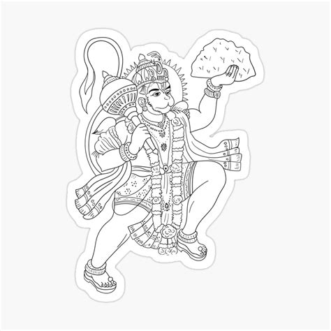 Learn How To Draw Lord Hanuman Hinduism Step By Step Drawing