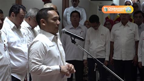 Ags Gub Anies R Baswedan Pengukuhan Panitia Bulan Dana Pmi