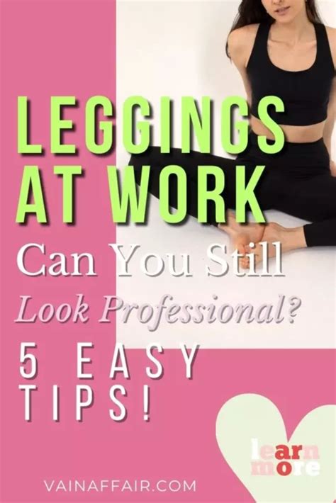 Leggings At Work | Can You Still Look Professional? 5 Easy Tips!