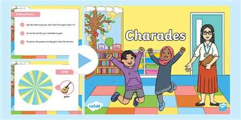 Interactive Charades Game Teacher Made Twinkl