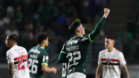 Piquerez Festeja Vit Ria Do Palmeiras No Cl Ssico E Garante O Time