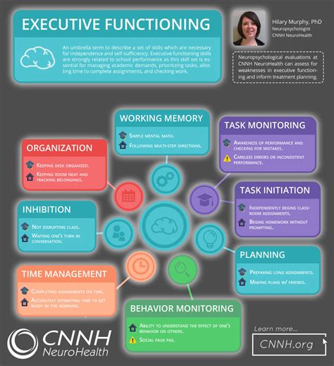 Executive Functioning Skills Fact Sheet Neurabilities Healthcare