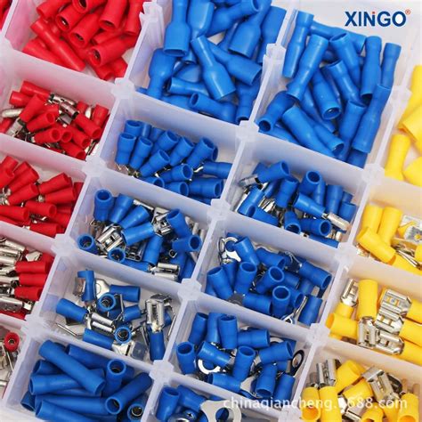 Red Blue Yellow Insulated Crimp Spade Terminals