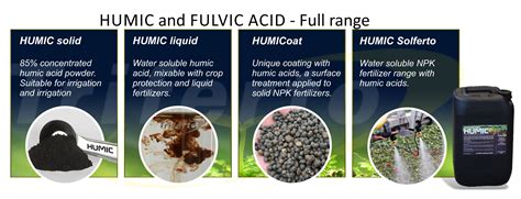 Humic Humic And Fulvic Acids