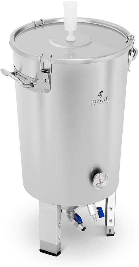 Royal Catering Fermentatore Tronco Conico Bollitore Birra Rcbm Cf